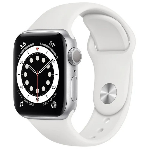Купить Apple Watch SE 44mm Aluminum Silver (MYDQ2) в Минске